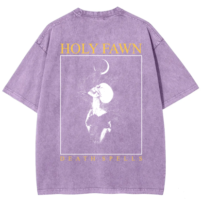 Unisex Vintage Holy Fawn Band t-Shirt