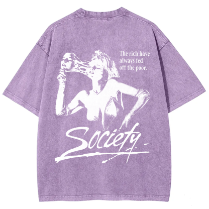 Unisex Vintage Society Film Horror Movie t-Shirt