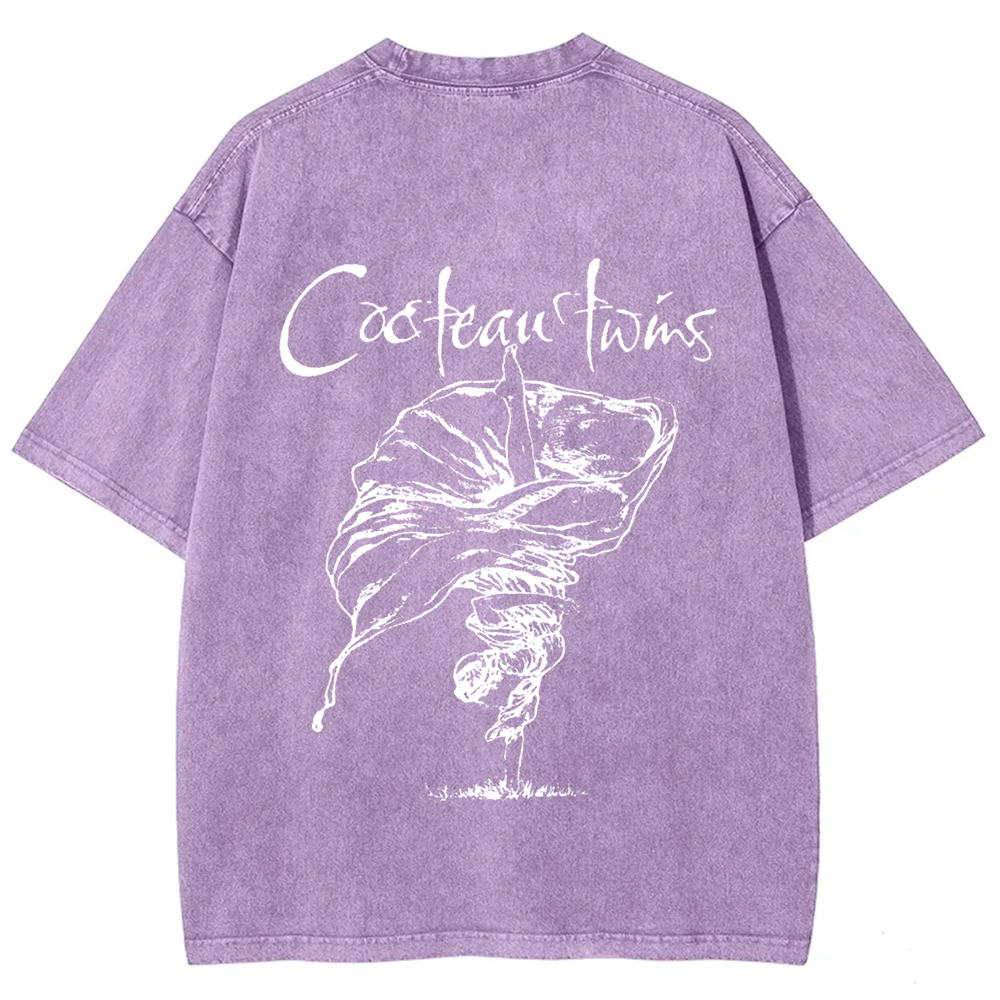 Unisex Vintage Cocteau Twins Band   t-Shirt