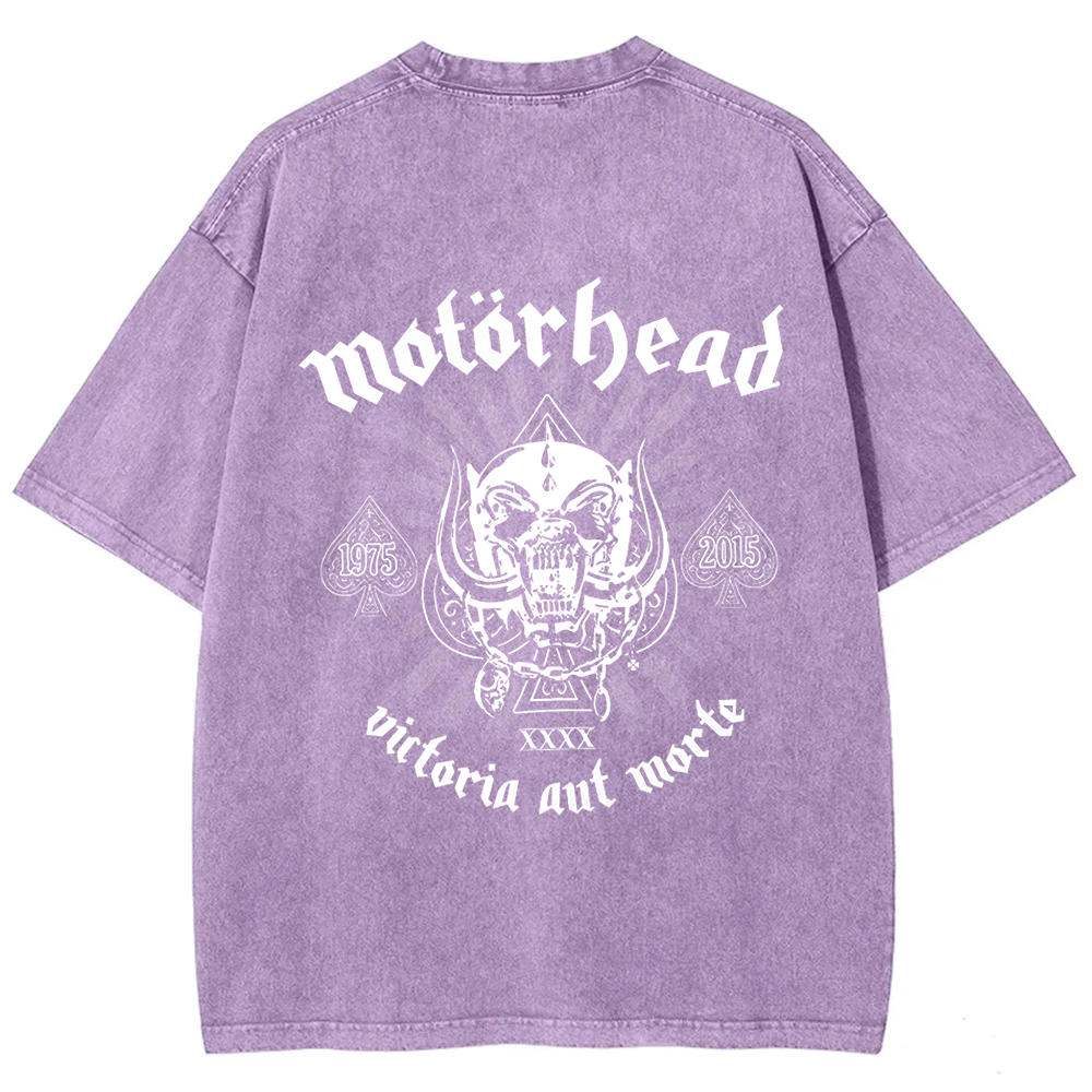 Unisex Vintage  Motörhead  Cotton Motorhead Heavy Metal Band t-Shirt