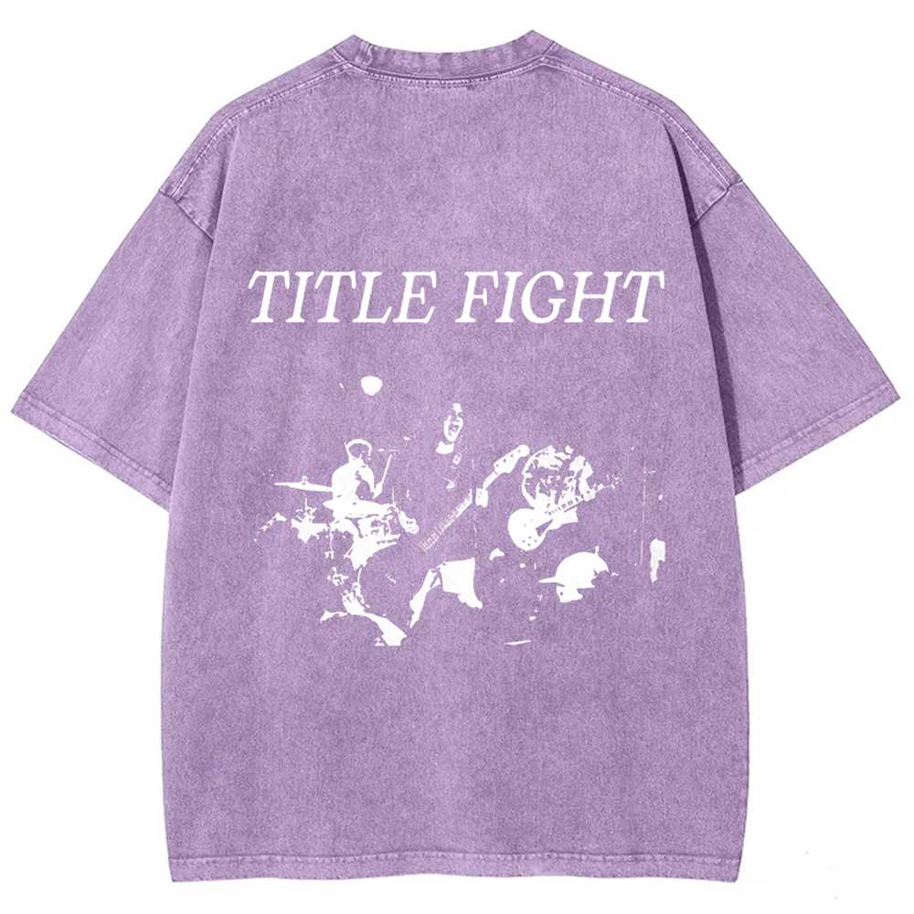 Unisex Vintage Title Fight Band t-Shirt