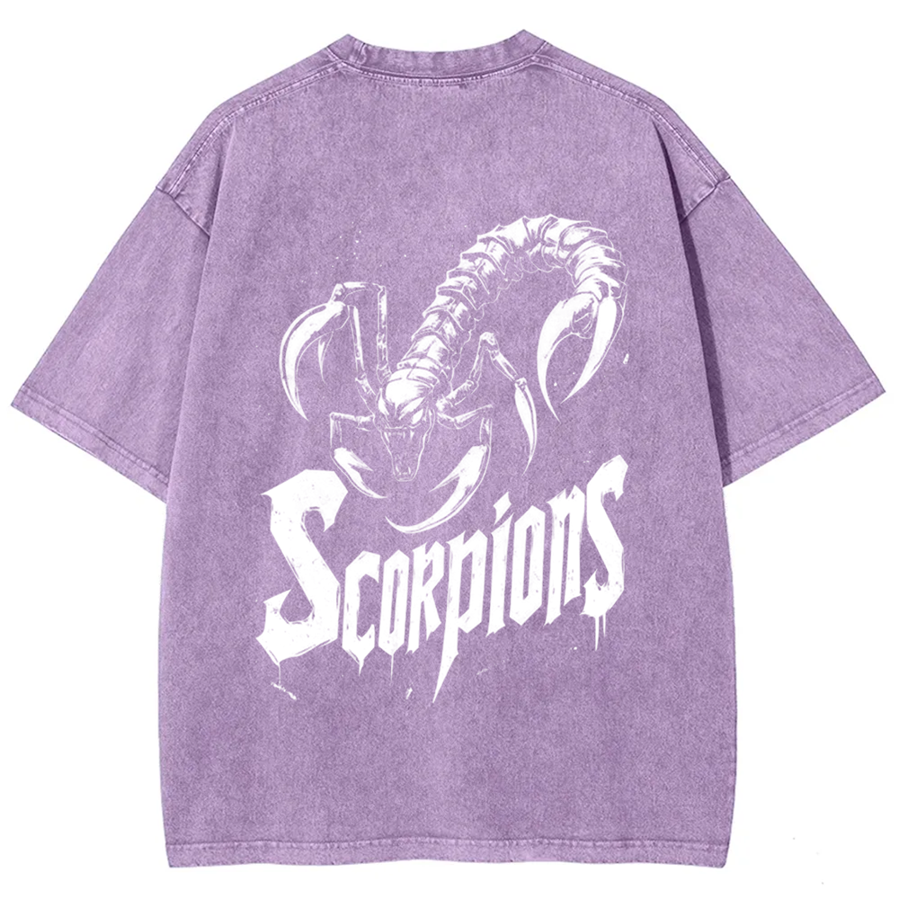 Unisex Vintage Scorpions Band t-Shirt