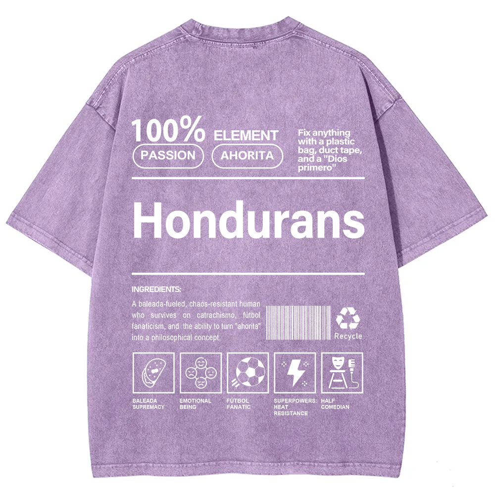 Hondurans Unisex Fit  Washed T-Shirt
