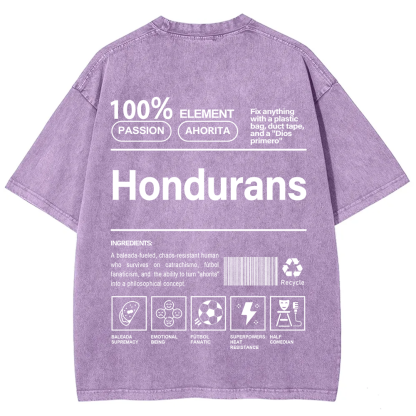 Hondurans Unisex Fit  Washed T-Shirt