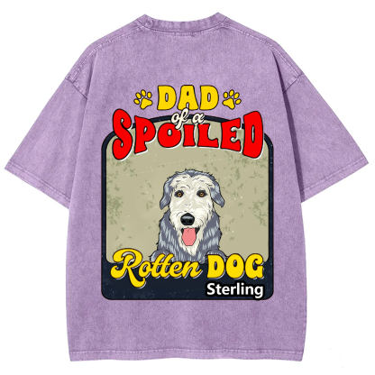 Spoiled Rotten Dog Named - Personalized Custom Unisex T-shirt