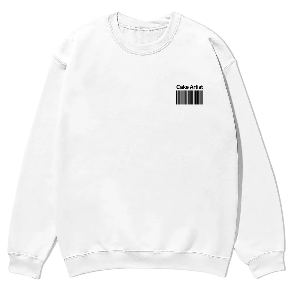 Cake Artist Casual Crewneck Sweatshirt wearishow