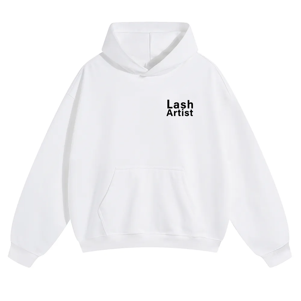 Lash Artist Unisex Solid Color Hoodie wearishow