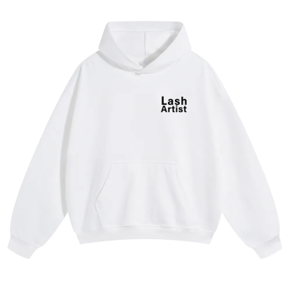 Lash Artist Unisex Solid Color Hoodie wearishow
