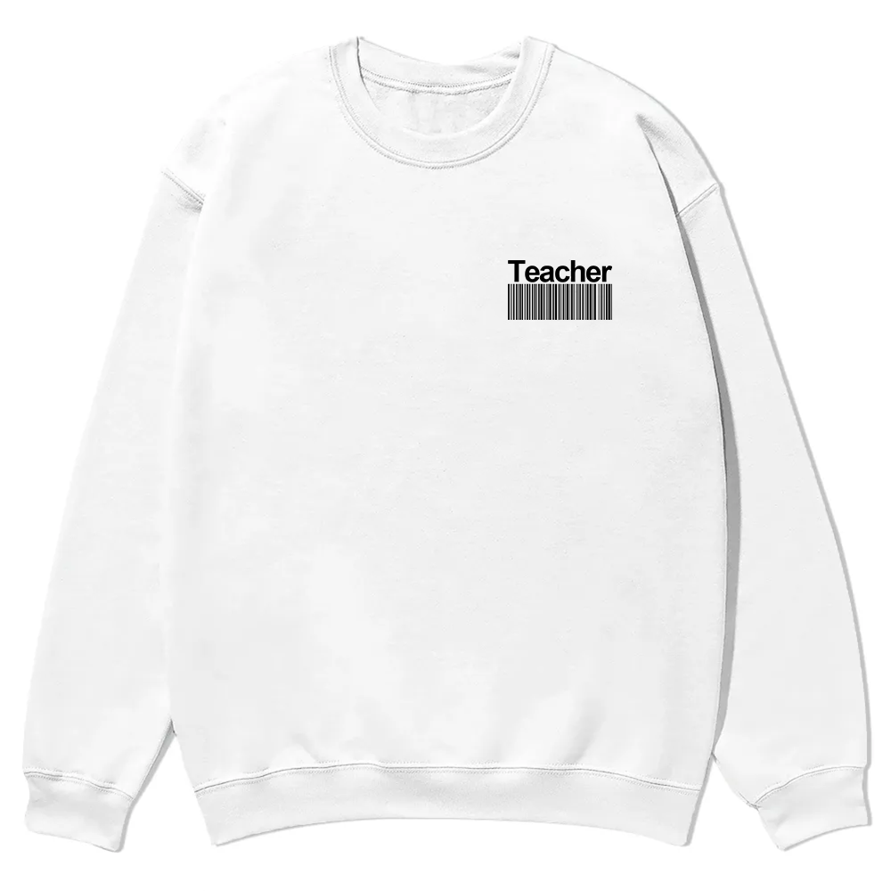 Teacher Casual Crewneck Sweatshirt wearishow