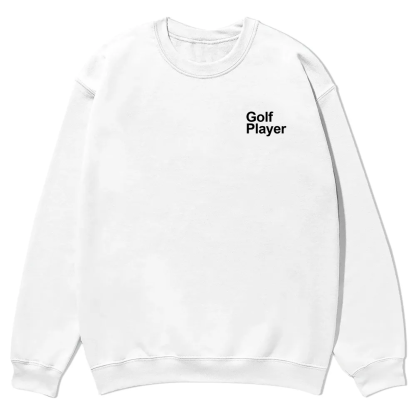 Golf Player Casual Crewneck Sweatshirt wearishow wearishow