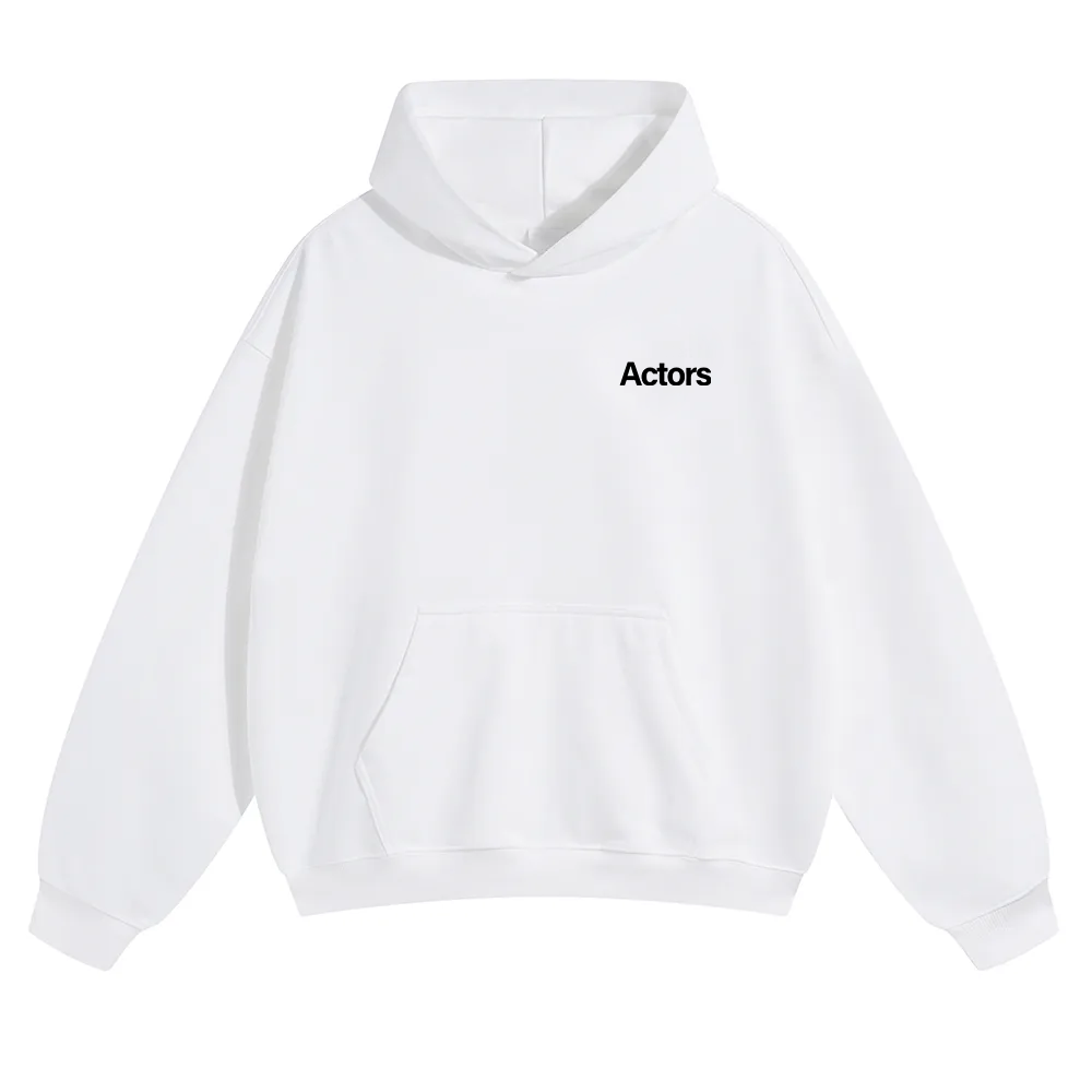 Actors Unisex Solid Color Hoodie wearishow
