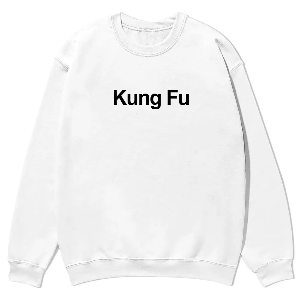 Kung Fu Casual Crewneck Sweatshirt wearishow wearishow