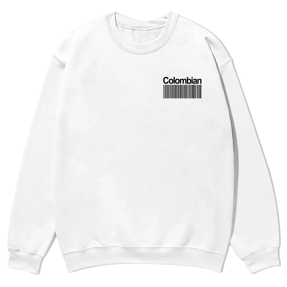 Colombian Unisex Fit  Casual Crewneck Sweatshirt wearishow