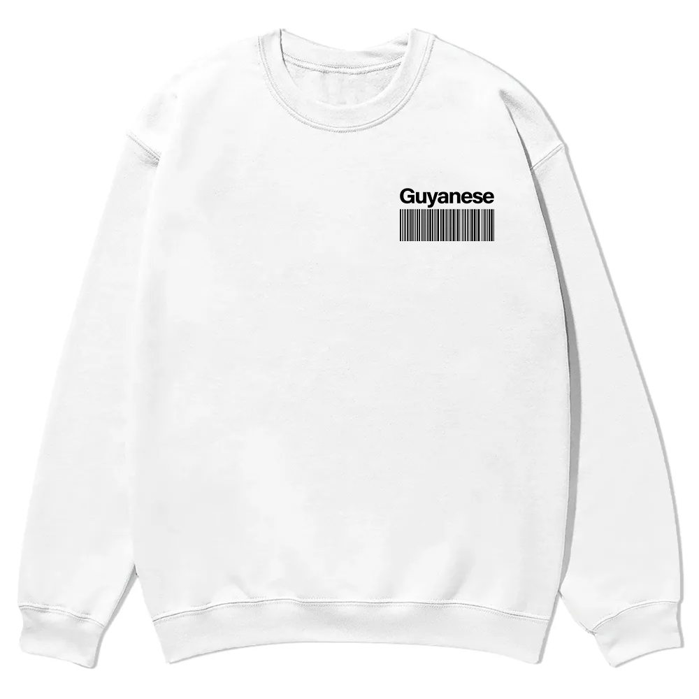 Guyanese Unisex Fit  Casual Crewneck Sweatshirt wearishow
