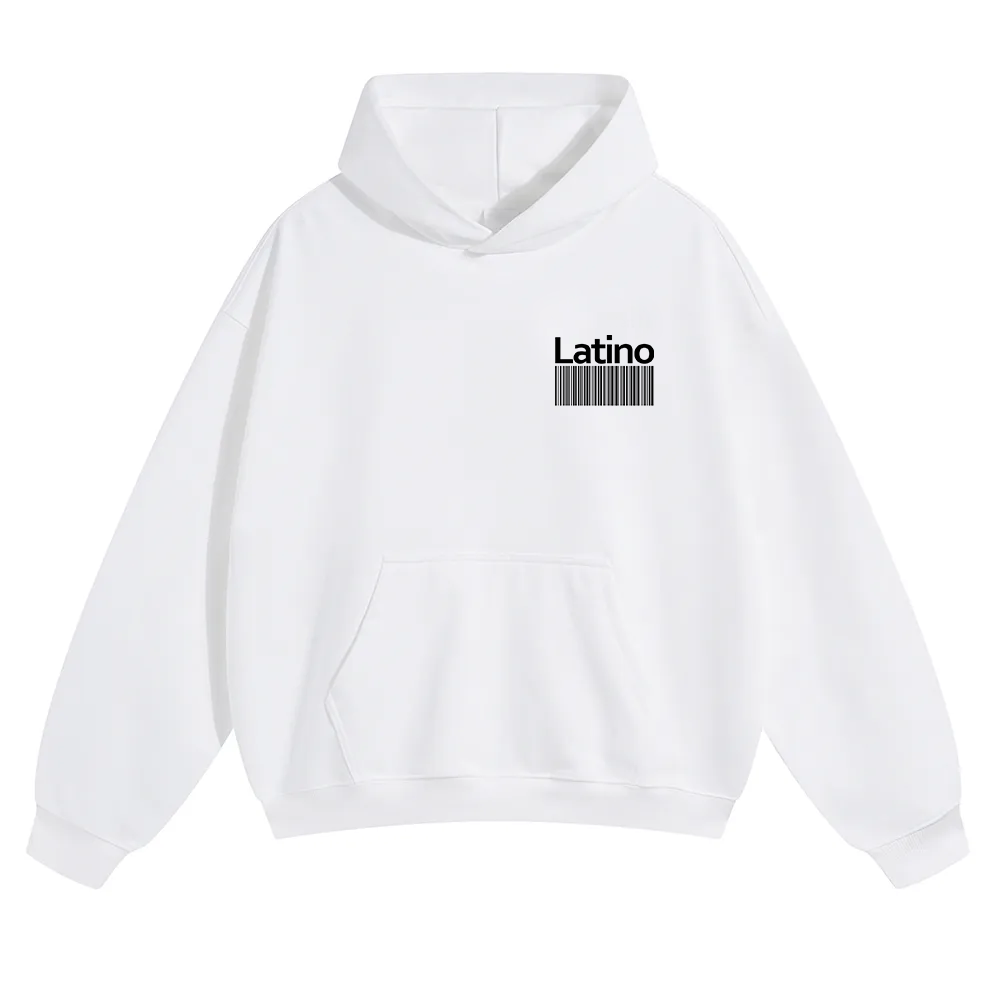 Latino Unisex Fit Color Hoodie wearishow