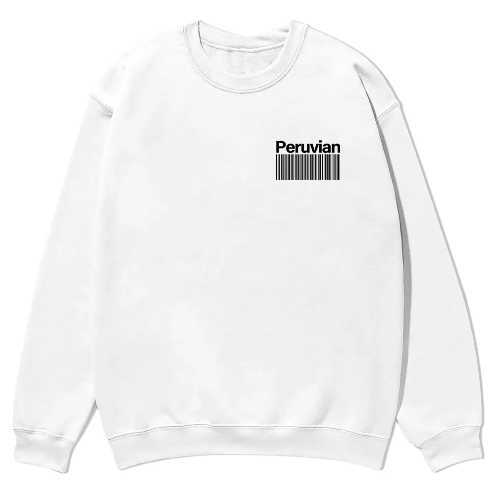 Peruvian Unisex Fit  Casual Crewneck Sweatshirt wearishow