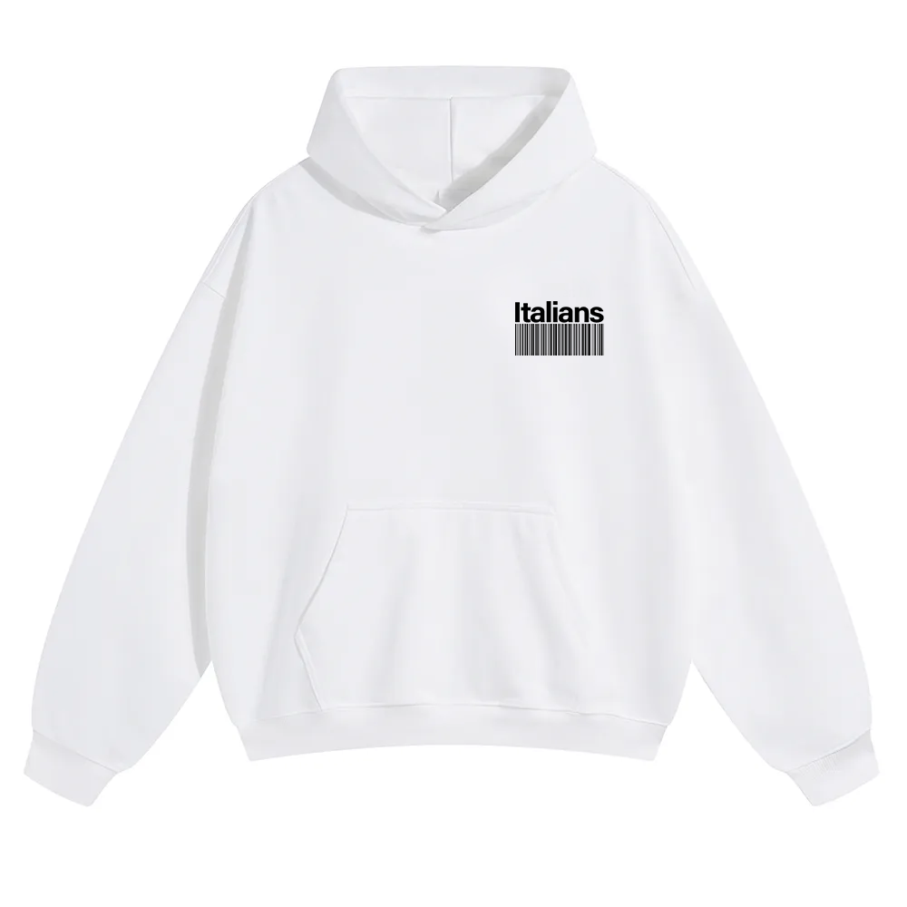 Italians Unisex Fit Color Hoodie wearishow