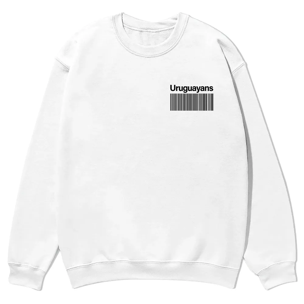 Uruguayans Unisex Fit  Casual Crewneck Sweatshirt wearishow