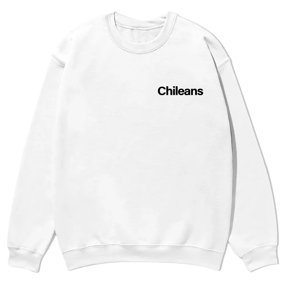 Chileans Unisex Fit  Casual Crewneck Sweatshirt wearishow