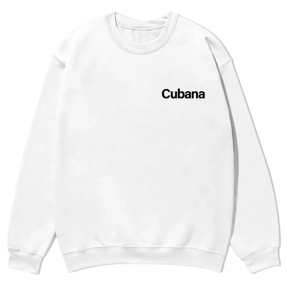 Cubana Unisex Fit  Casual Crewneck Sweatshirt wearishow