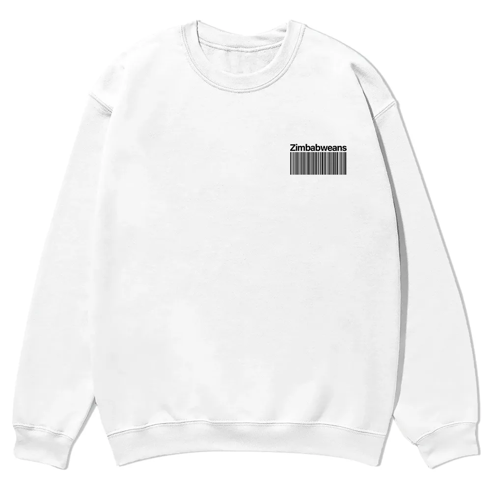 Zimbabweans Unisex Fit  Casual Crewneck Sweatshirt wearishow