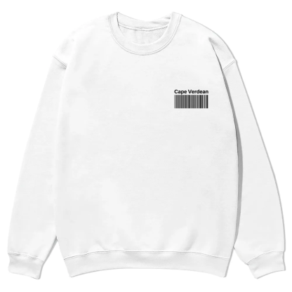 Cape Verdean Unisex Fit  Casual Crewneck Sweatshirt wearishow