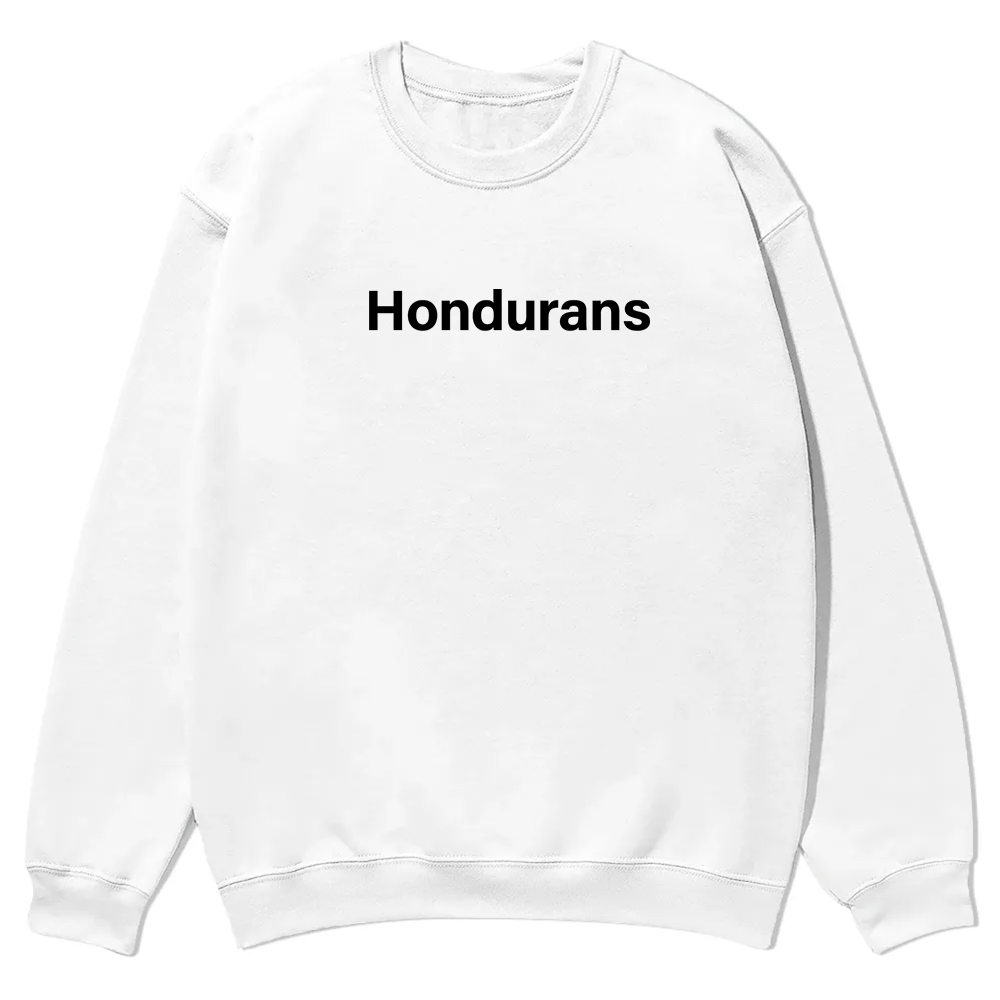 Hondurans Unisex Fit  Casual Crewneck Sweatshirt wearishow
