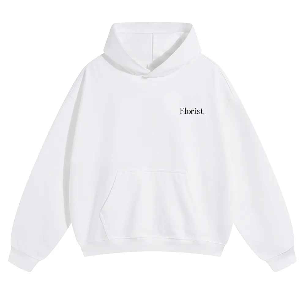 Florist Unisex Solid Color Hoodie wearishow