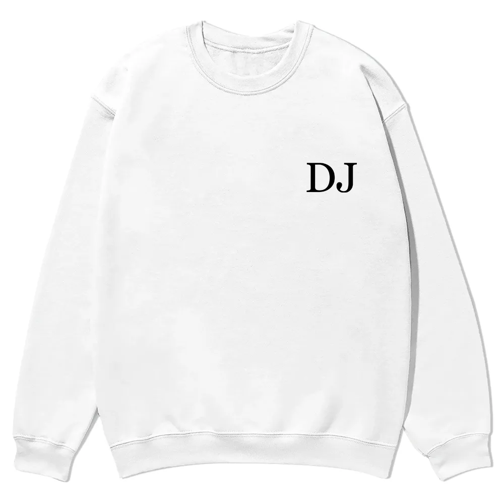 DJ Casual Crewneck Sweatshirt wearishow