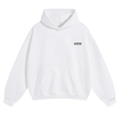 Lighting Technician Unisex Solid Color Hoodie wearishow