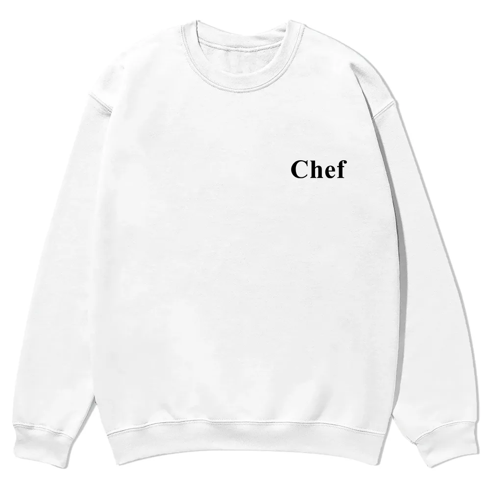 Chef Casual Crewneck Sweatshirt wearishow