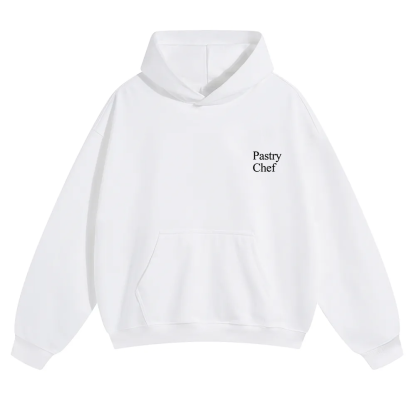 Pastry Chef Unisex Solid Color Hoodie wearishow