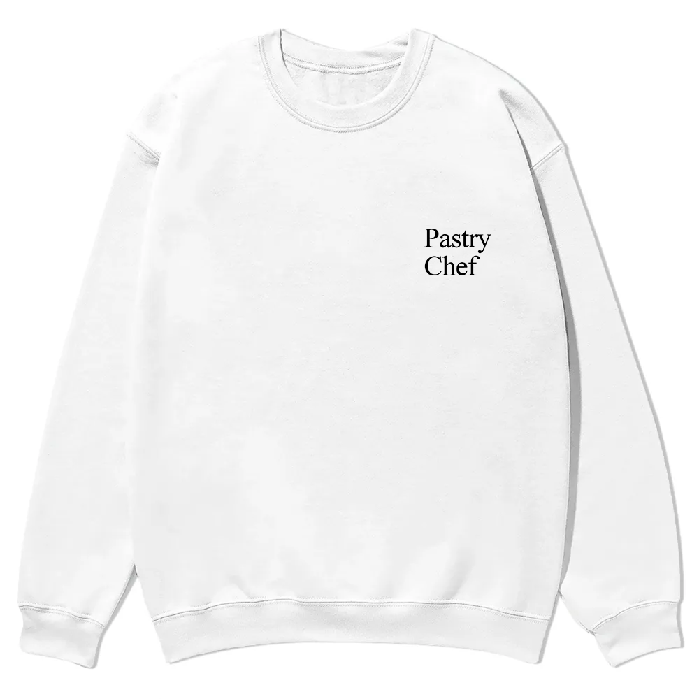 Pastry Chef Casual Crewneck Sweatshirt wearishow