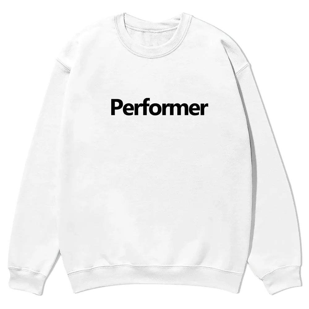 Performer Casual Crewneck Sweatshirt wearishow