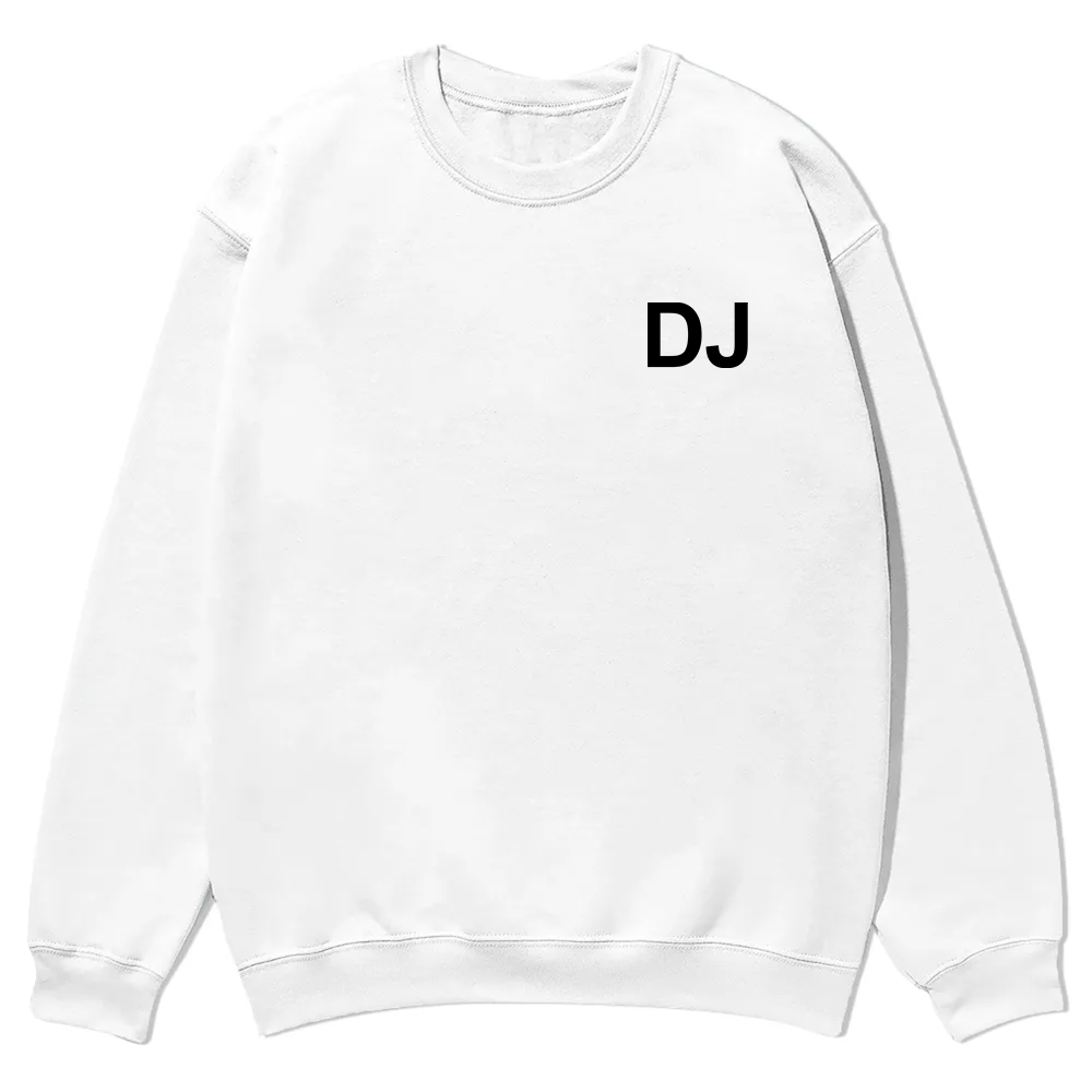 DJ Casual Crewneck Sweatshirt wearishow