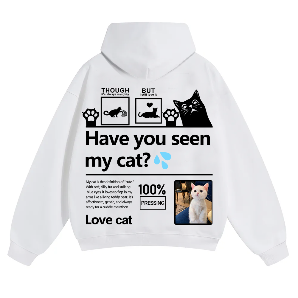 Cat Trick Customized Unisex Solid Color Hoodie wearishow