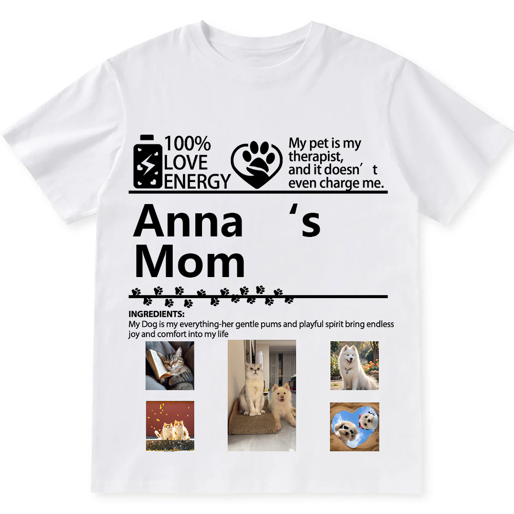 Pets Photos Creative Customized - Personalized Custom Unisex T-shirt