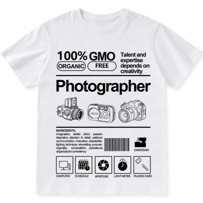 Photographer Unisex Fit Cotton T-Shirt wearishow