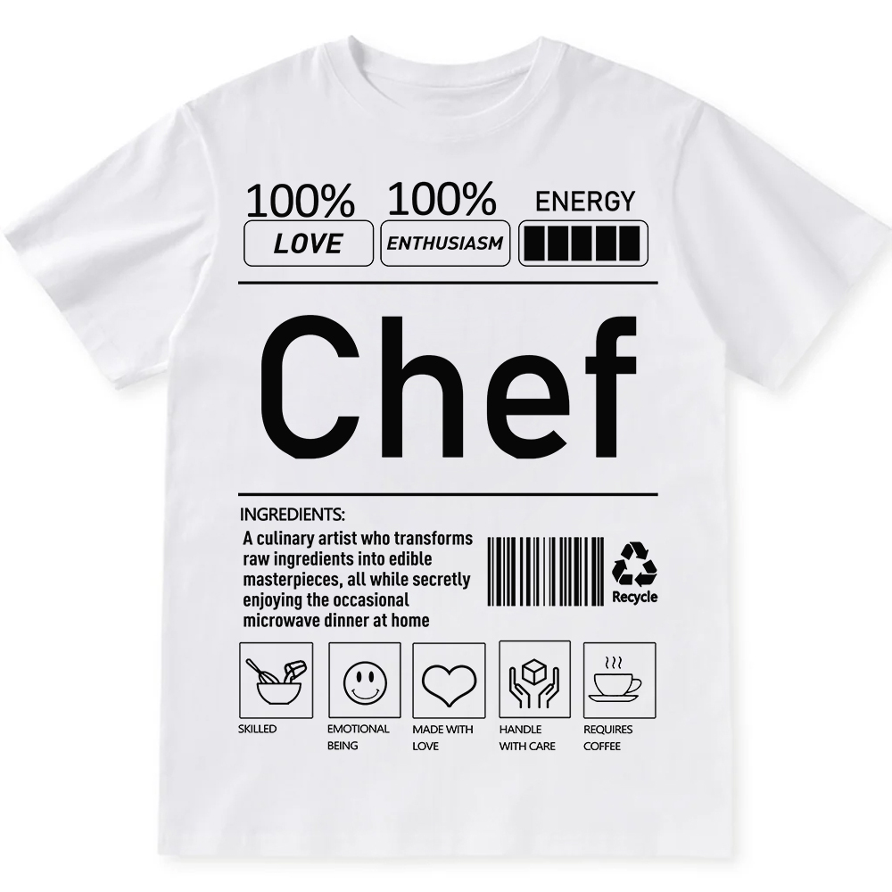 Chef Unisex Fit Cotton T-Shirt wearishow