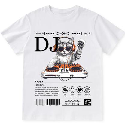 DJ Unisex Fit Cotton T-Shirt wearishow