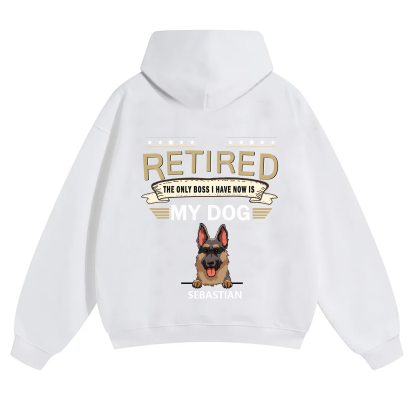 The Only Boss I Have - Personalized Custom Unisex Hoodie