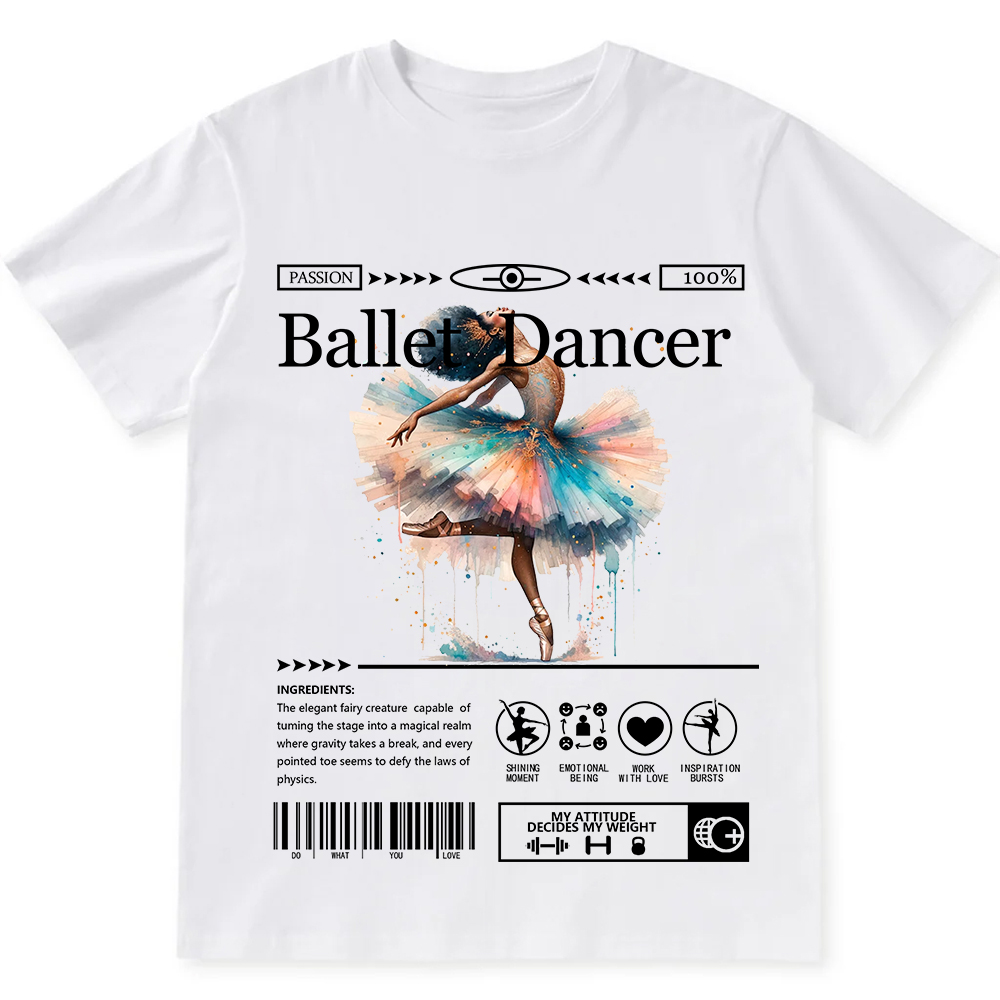 Ballet Dancer Unisex Fit Cotton T-Shirt wearishow