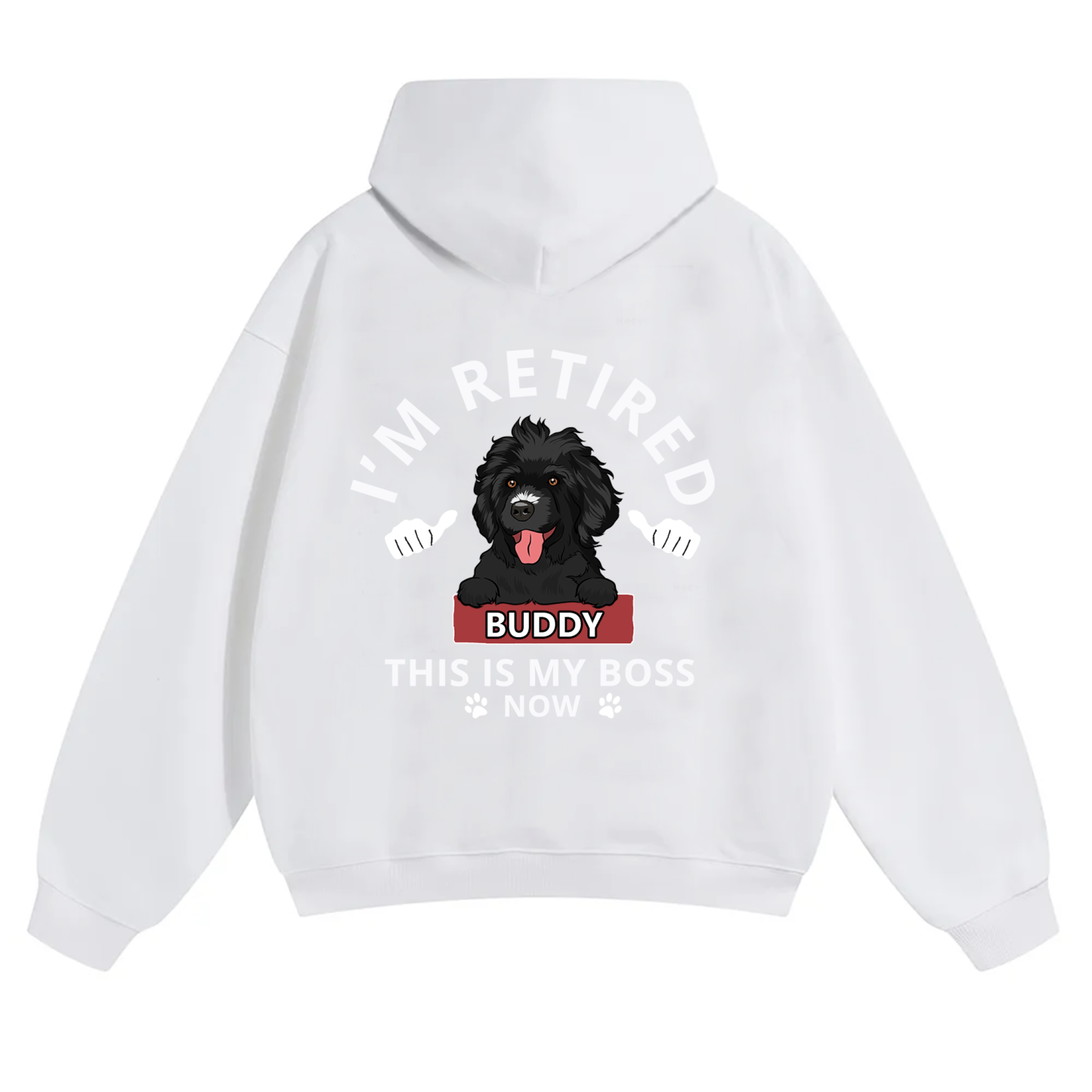 This Is My Boss - Personalized Custom Unisex Hoodie