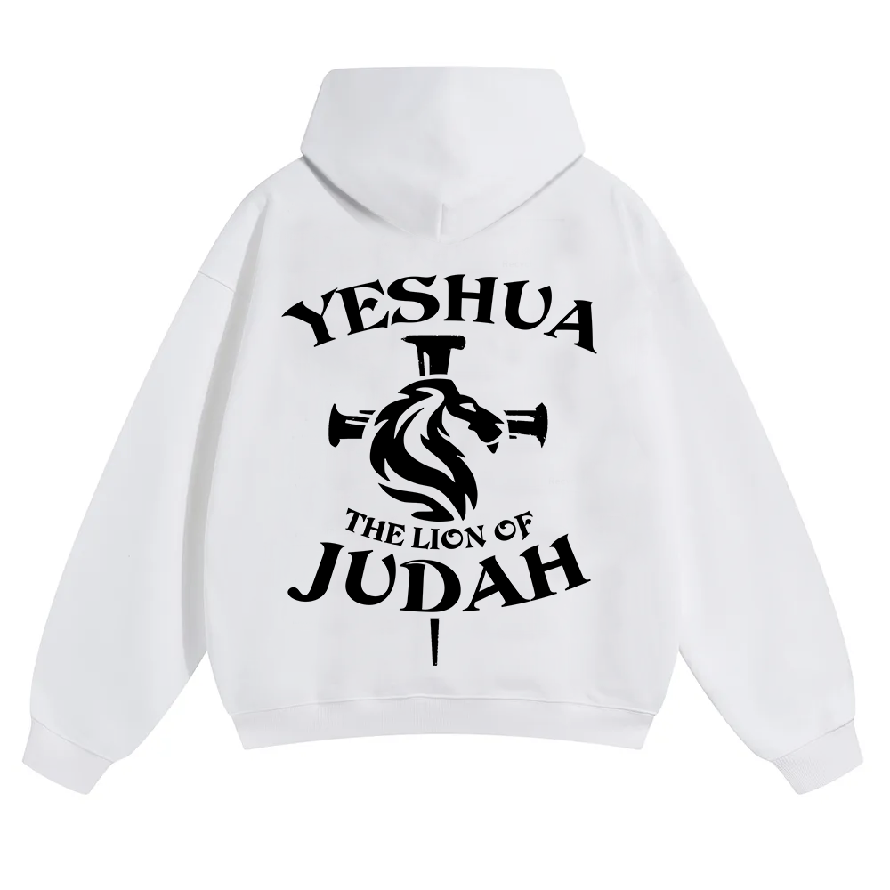 Yeshua Unisex Solid Color Hoodie wearishow