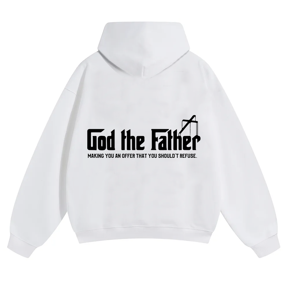 God The Father Christian Unisex Solid Color Hoodie wearishow
