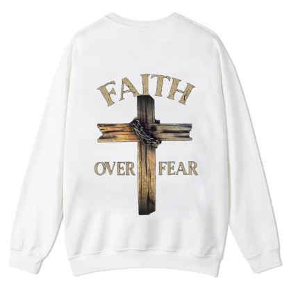 Christianity Casual Crewneck Sweatshirt wearishow