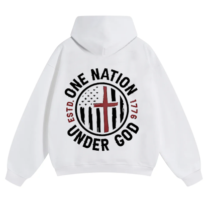 Christianity Unisex Solid Color Hoodie wearishow