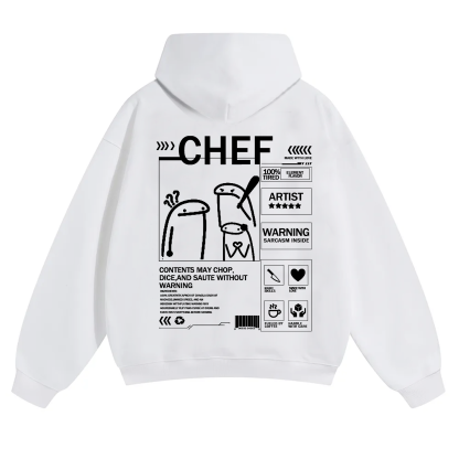 Chef Solid Color Unisex Hoodie