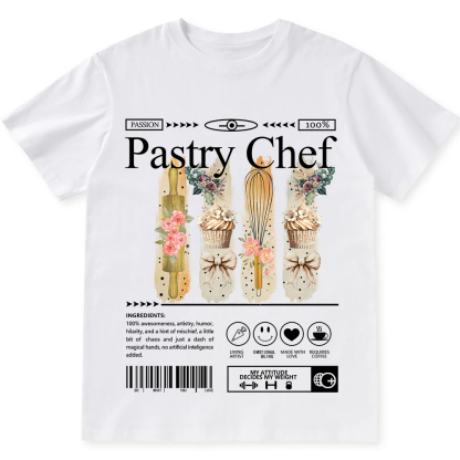 Pastry Chef Unisex Fit Cotton T-Shirt wearishow