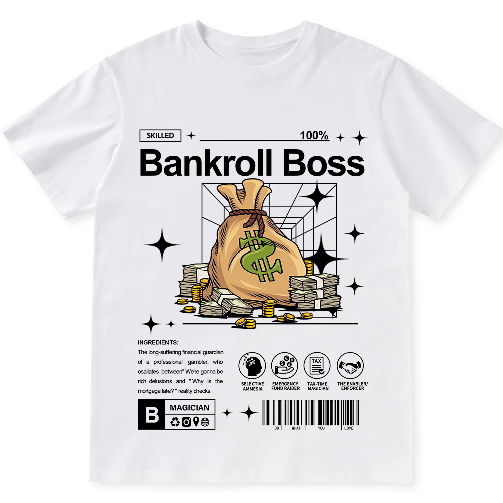 Bankroll Boss Unisex Fit Cotton T-Shirt wearishow